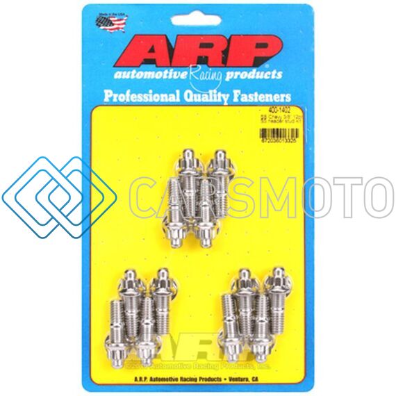 ARP 400-1402 SB CHEVY 3/8 12PT SS HEADER STUD KIT