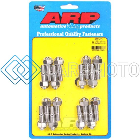 ARP 400-1413 BB CHEVY 3/8 HEX SS HEADER STUD KIT