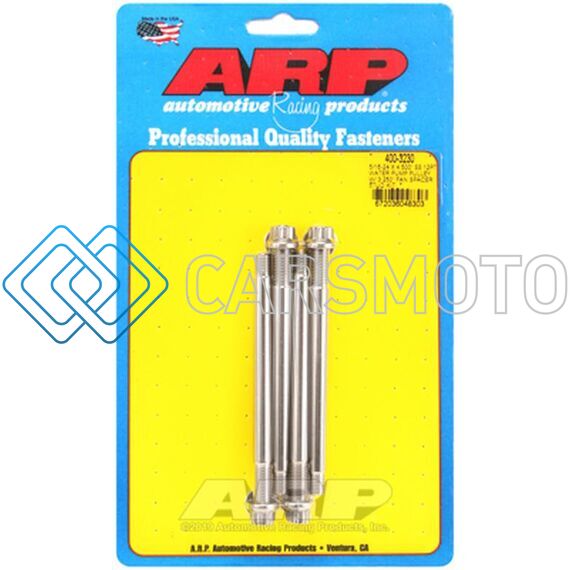 ARP 400-3230 5/16-24 X 4.500 SS 12PT WATER PUMP PULLEY W/ 3.250IN FAN SPACER STUD KIT