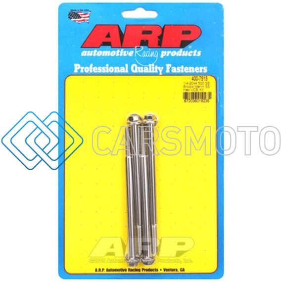 ARP 400-7513 MERLIN BLOCK, BRODIX HEAD SB  HEX VALVE COVER BOLT KIT