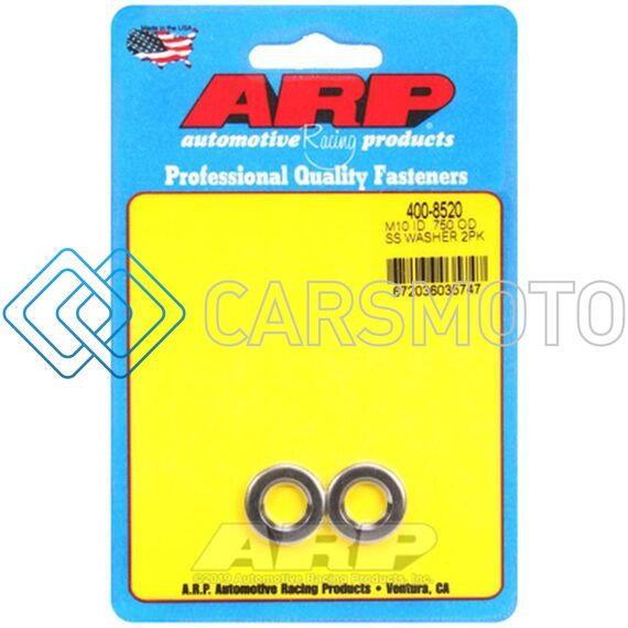 ARP 400-8520 M10ID .750OD SS CHAMFER WASHERS