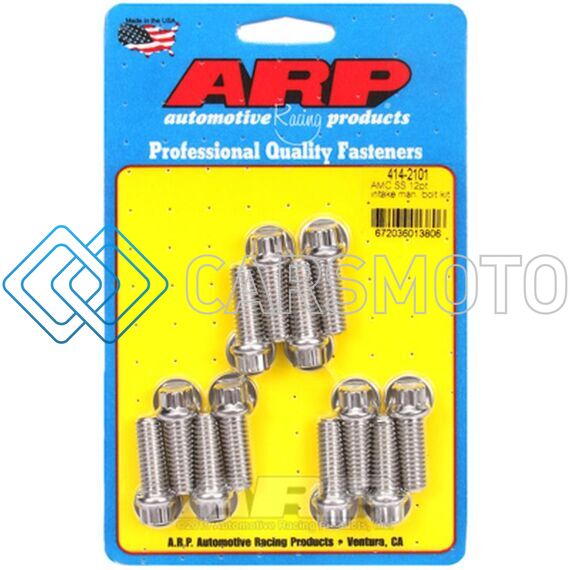 ARP 414-2101 AMC SS 12PT INTAKE MANIFOLD BOLT KIT