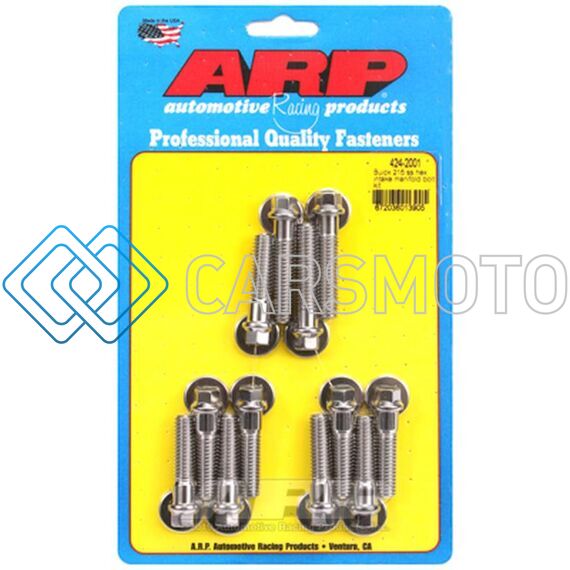 ARP 424-2001 BUICK 215 SS HEX INTAKE MANIFOLD BOLT KIT