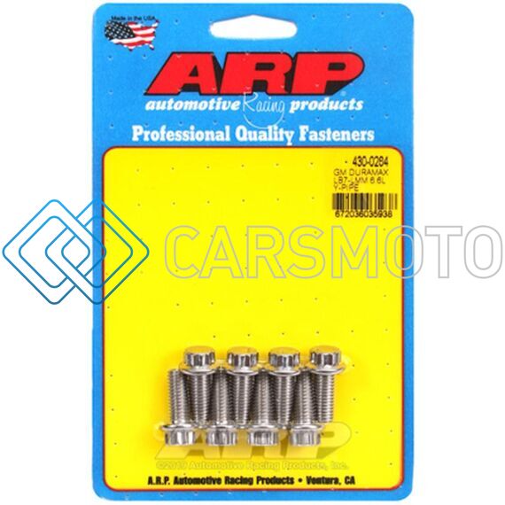 ARP 430-0204 GM DURAMAX LB7-LMM 6.6L SS 12PT Y-PIPE BOLT KIT