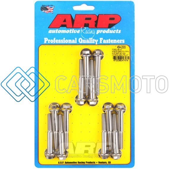 ARP 454-2005 FORD 351W W/EDELBROCK RPM AIR GAP HEX INTAKE MANIFOLD BOLT KIT