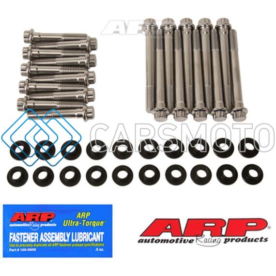 ARP 454-3705 SB FORD W/ W HEADS SS 12PT HEAD BOLT KIT