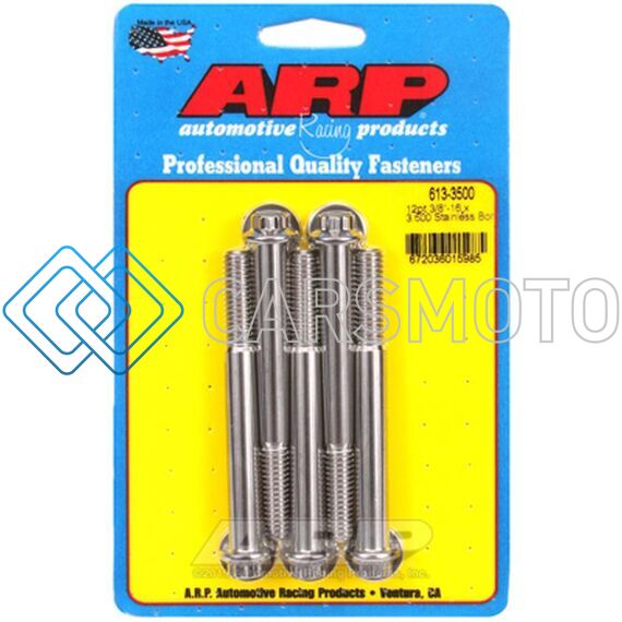 ARP 613-3500 3/8-16 X 3.500 12PT SS BOLTS
