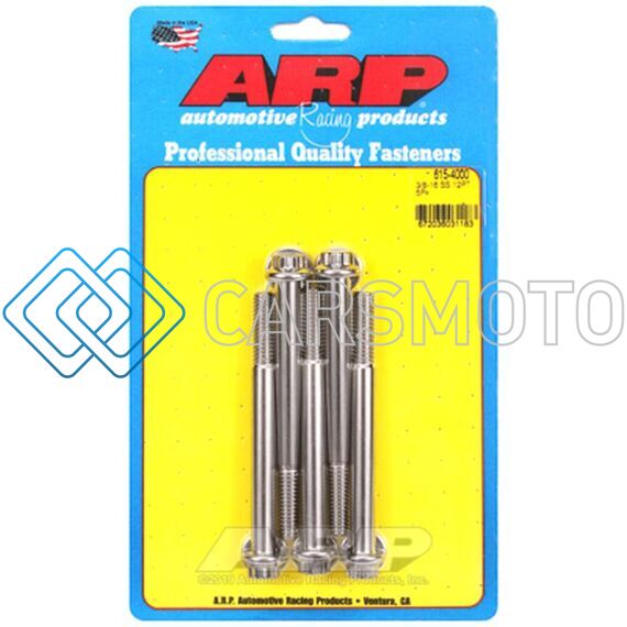 ARP 615-4000 3/8-16 X 4.000 12PT 7/16 WRENCHING SS BOLTS