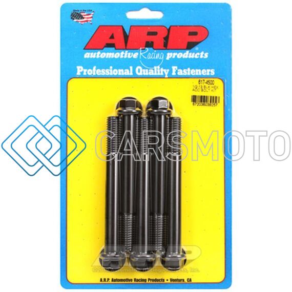 ARP 617-4500 1/2-13 X 4.500 HEX BLACK OXIDE BOLTS