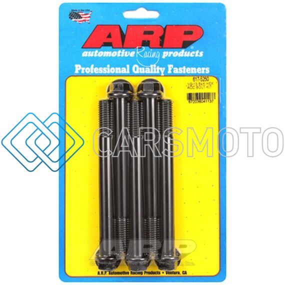 ARP 617-5250 1/2-13 X 5.250 HEX BLACK OXIDE BOLTS