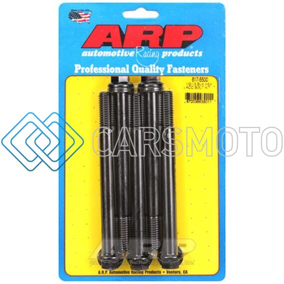 ARP 617-5500 1/2-13 X 5.500 HEX BLACK OXIDE BOLTS