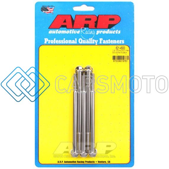 ARP 621-4500 1/4-20 X 4.500 HEX SS BOLTS