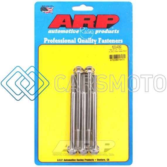 ARP 622-4250 5/16-18 X 4.250 HEX SS BOLTS