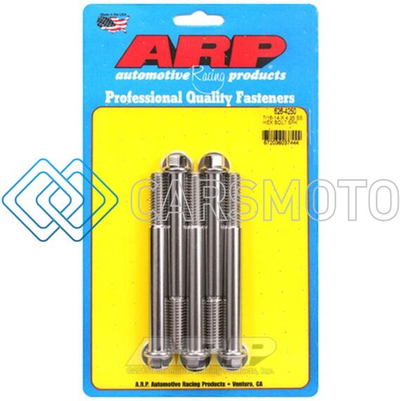 ARP 626-4250 7/16-14 X 4.250 HEX SS BOLTS