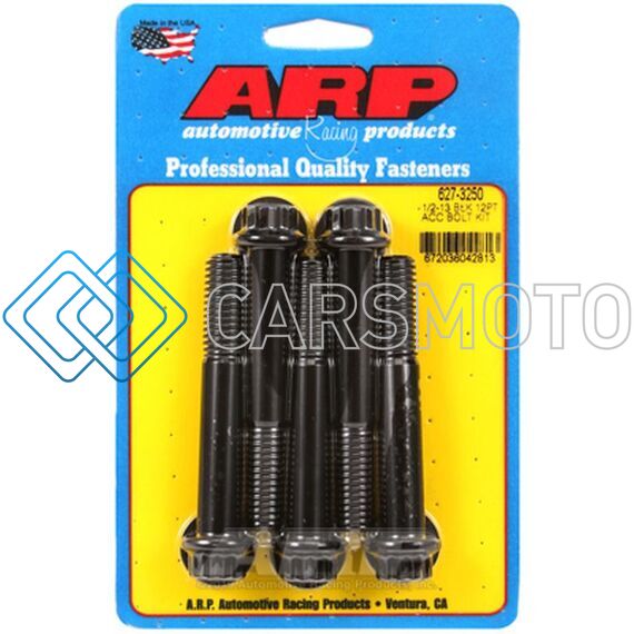 ARP 627-3250 1/2-13 X 3.250 12PT BLACK OXIDE BOLTS