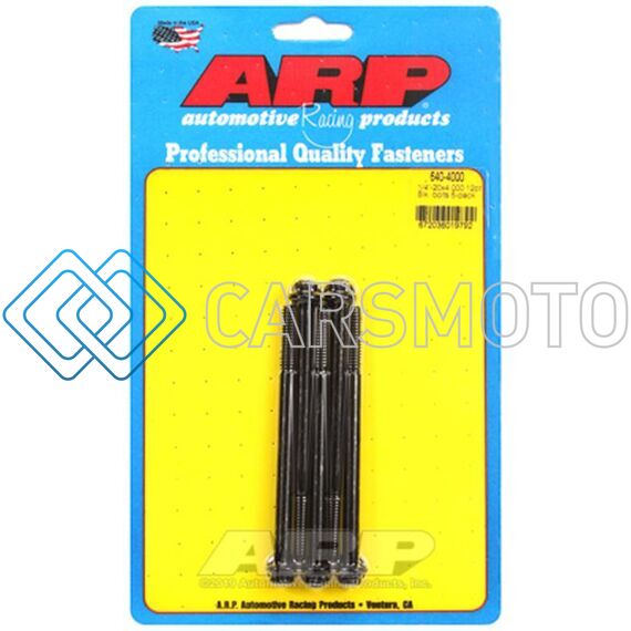 ARP 640-4000 1/4-20 X 4.000 12PT BLACK OXIDE BOLTS