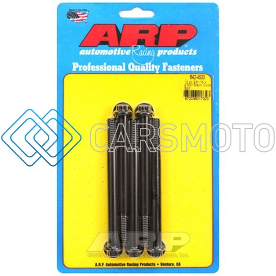 ARP 642-4500 3/8-16 X 4.500 12PT BLACK OXIDE BOLTS