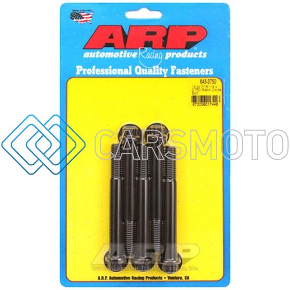 ARP 643-3750 7/16-14 X 3.750 12PT BLACK OXIDE BOLTS