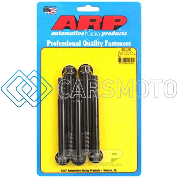 ARP 643-4250 7/16-14 X 4.250 12PT BLACK OXIDE BOLTS