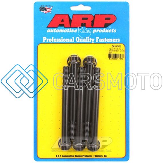 ARP 643-4500 7/16-14 X 4.500 12PT BLACK OXIDE BOLTS