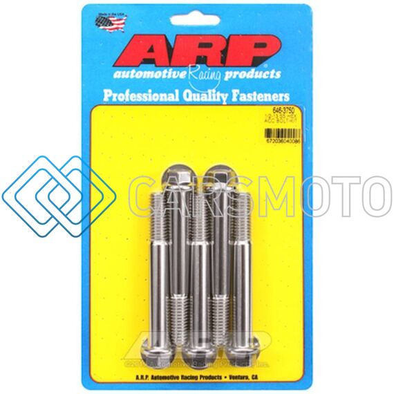 ARP 646-3750 1/2-13 X 3.750 HEX SS BOLTS