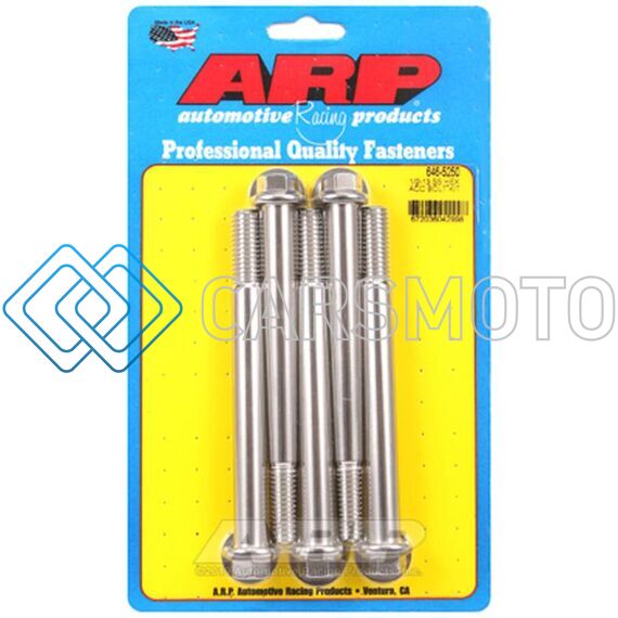 ARP 646-5250 1/2-13 X 5.250 HEX SS BOLTS