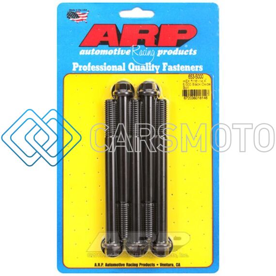 ARP 653-5000 7/16-14 X 5.000 HEX BLACK OXIDE BOLTS