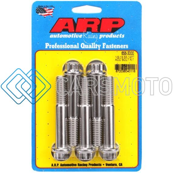 ARP 656-3000 1/2-13 X 3.000 12PT SS BOLTS