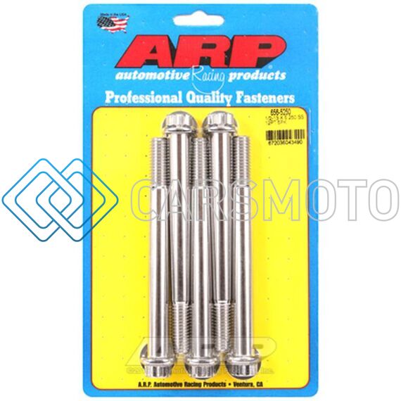 ARP 656-5250 1/2-13 X 5.250 12PT SS BOLTS