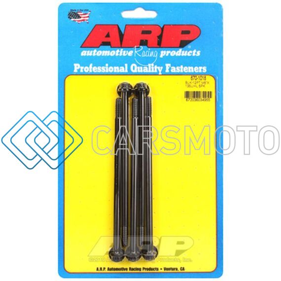ARP 670-1018 M6 X 1.00 X 135 12PT BLACK OXIDE BOLTS