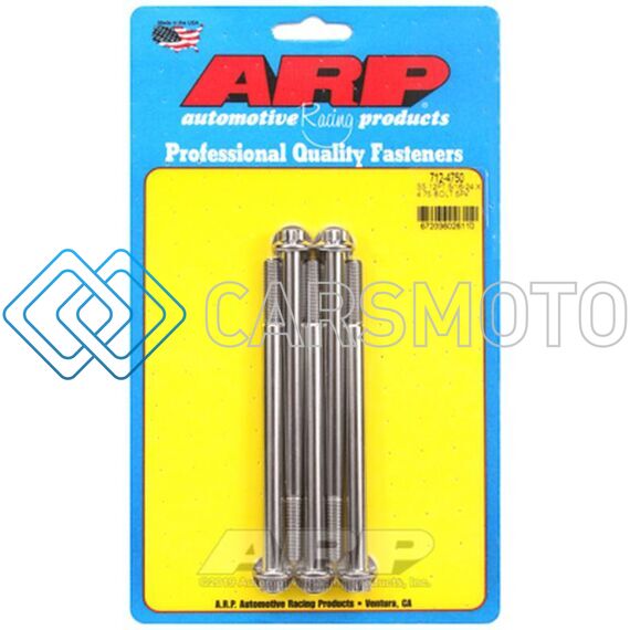 ARP 712-4750 5/16-24 X 4.750 12PT SS BOLTS