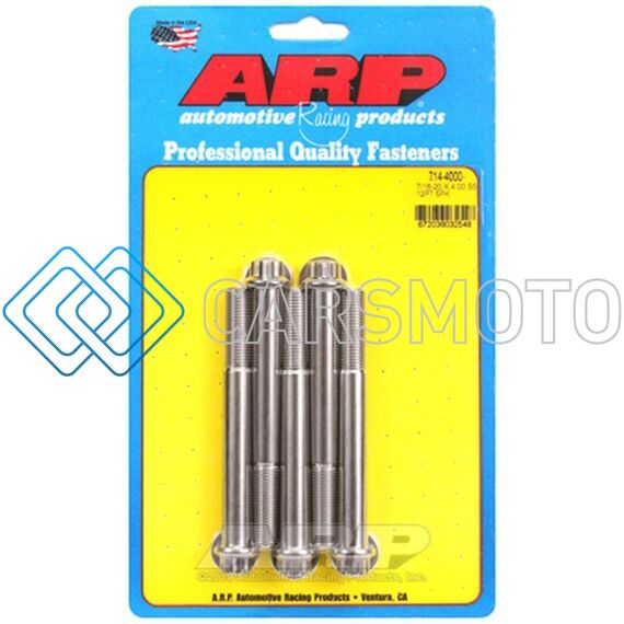 ARP 714-4000 7/16-20 X 4.000 12PT SS BOLTS