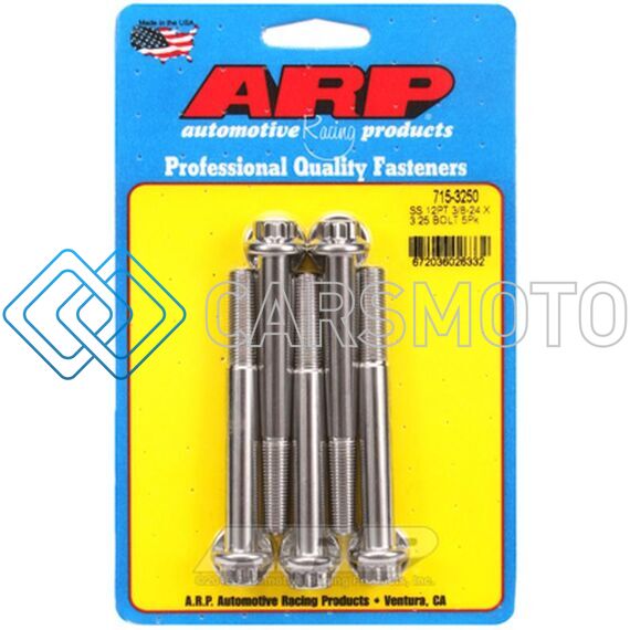 ARP 715-3250 3/8-24 X 3.250 12PT 7/16 WRENCHING SS BOLTS