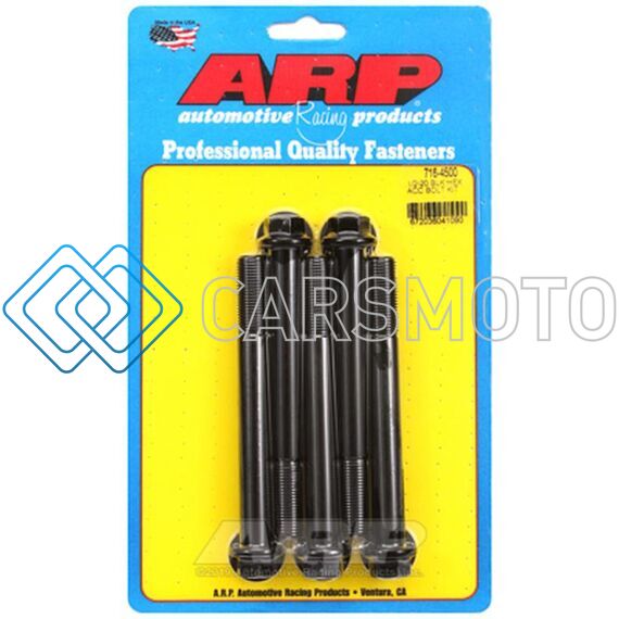 ARP 716-4500 1/2-20 X 4.500 HEX BLACK OXIDE BOLTS