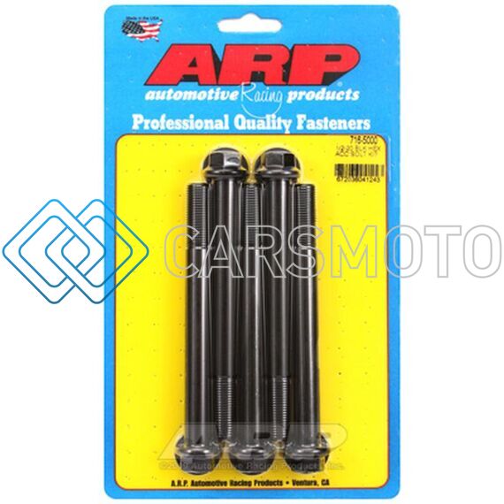 ARP 716-5000 1/2-20 X 5.000 HEX BLACK OXIDE BOLTS