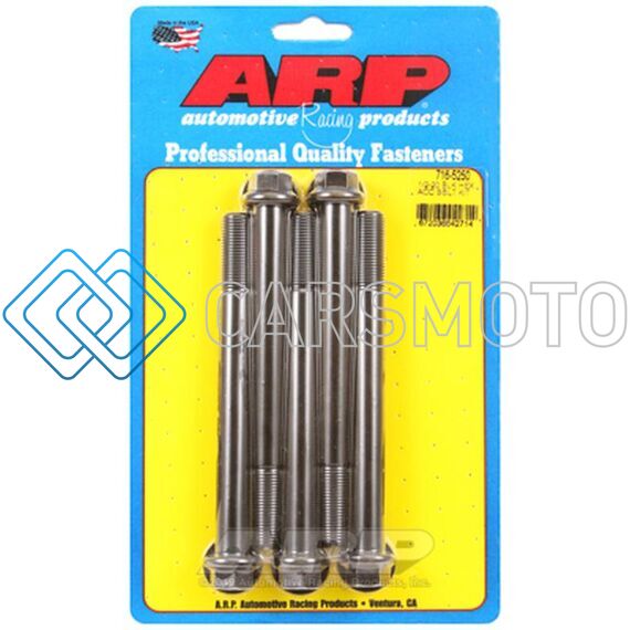 ARP 716-5250 1/2-20 X 5.250 HEX BLACK OXIDE BOLTS