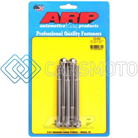 ARP 722-4000 5/16-24 X 4.000 HEX SS BOLTS