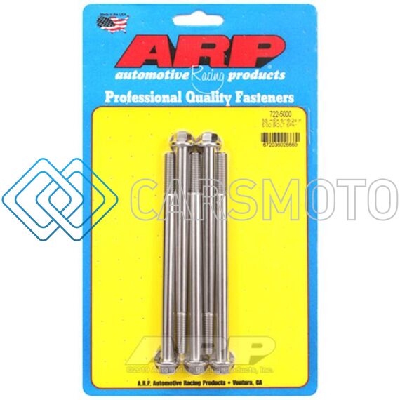 ARP 722-5000 5/16-24 X 5.000 HEX SS BOLTS