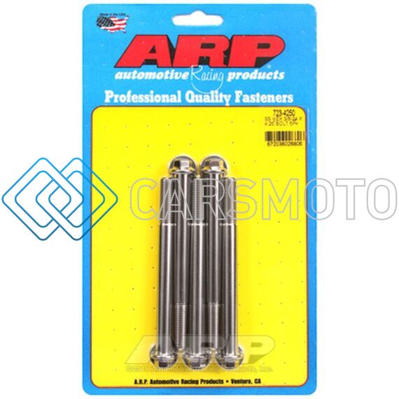 ARP 723-4250 3/8-24 X 4.250 HEX SS BOLTS