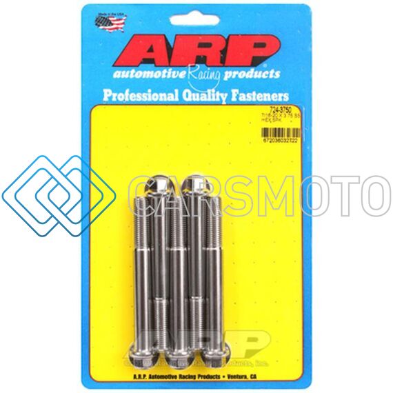 ARP 724-3750 7/16-20 X 3.750 HEX SS BOLTS