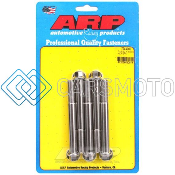 ARP 724-4000 7/16-20 X 4.000 HEX SS BOLTS