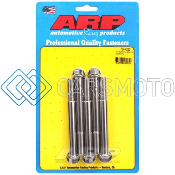 ARP 724-4250 7/16-20 X 4.250 HEX SS BOLTS