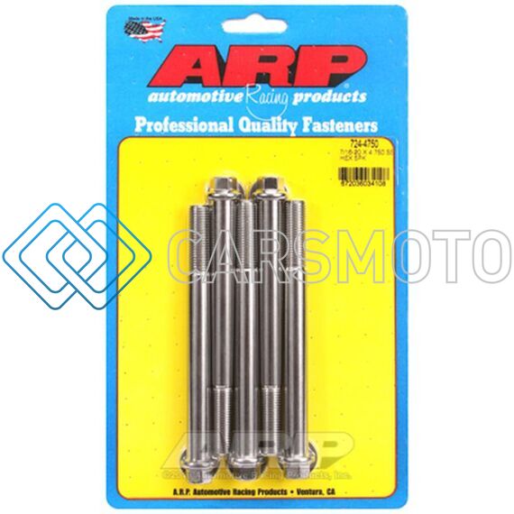 ARP 724-4750 7/16-20 X 4.750 HEX SS BOLTS