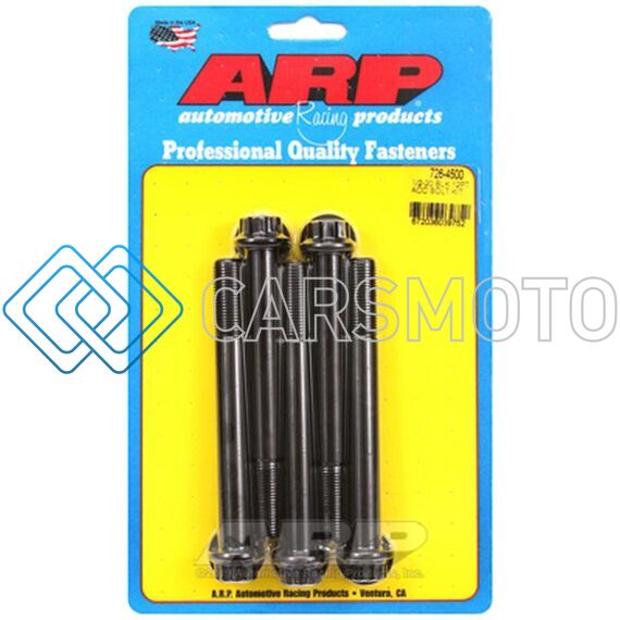 ARP 726-4500 1/2-20 X 4.500 12PT BLACK OXIDE BOLTS