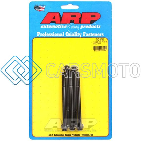 ARP 740-3750 1/4-28 X 3.750 12PT BLACK OXIDE BOLTS