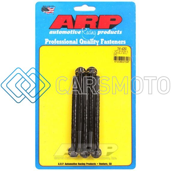 ARP 741-4250 5/16-24 X 4.250 12PT BLACK OXIDE BOLTS