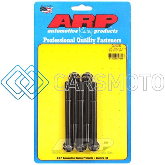 ARP 742-3750 3/8-24 X 3.750 12PT BLACK OXIDE BOLTS