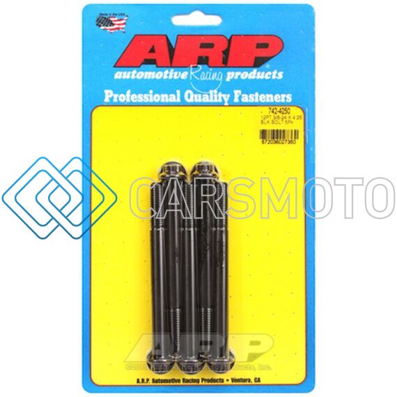 ARP 742-4250 3/8-24 X 4.250 12PT BLACK OXIDE BOLTS