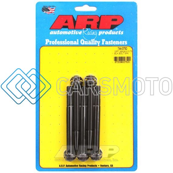 ARP 744-3750 3/8-24 X 3.750 12PT 7/16 WRENCHING BLACK OXIDE BOLTS
