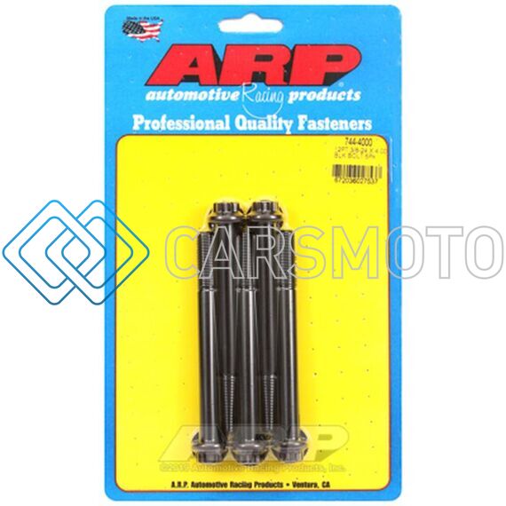 ARP 744-4000 3/8-24 X 4.000 12PT 7/16 WRENCHING BLACK OXIDE BOLTS
